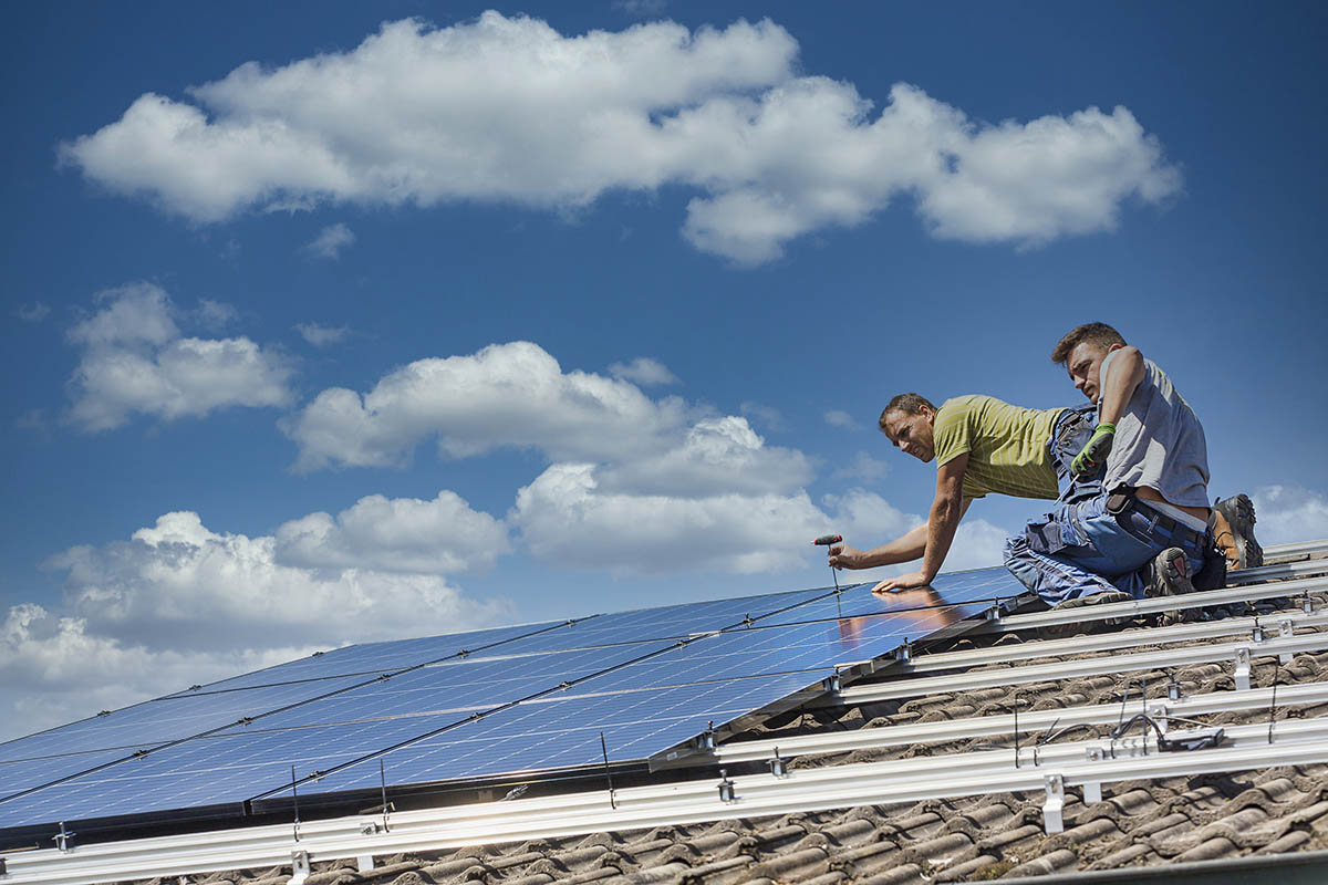 solar photovoltaic panel system.